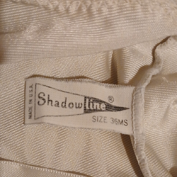 Vintage Cream Women's Slip Dress Gown - Picture 2 of 3